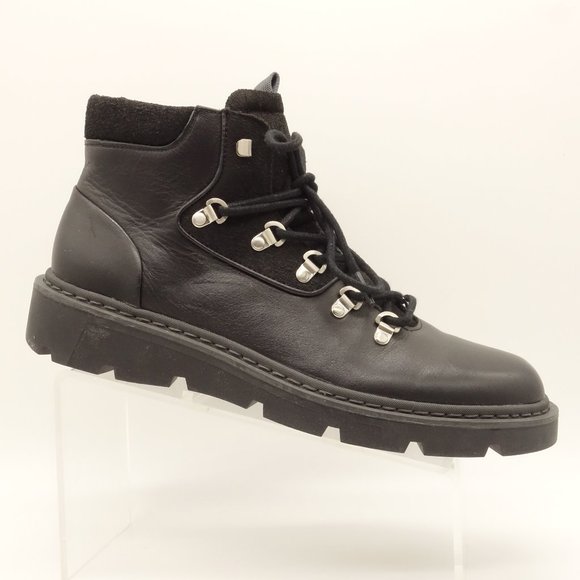 calvin klein lace up boots